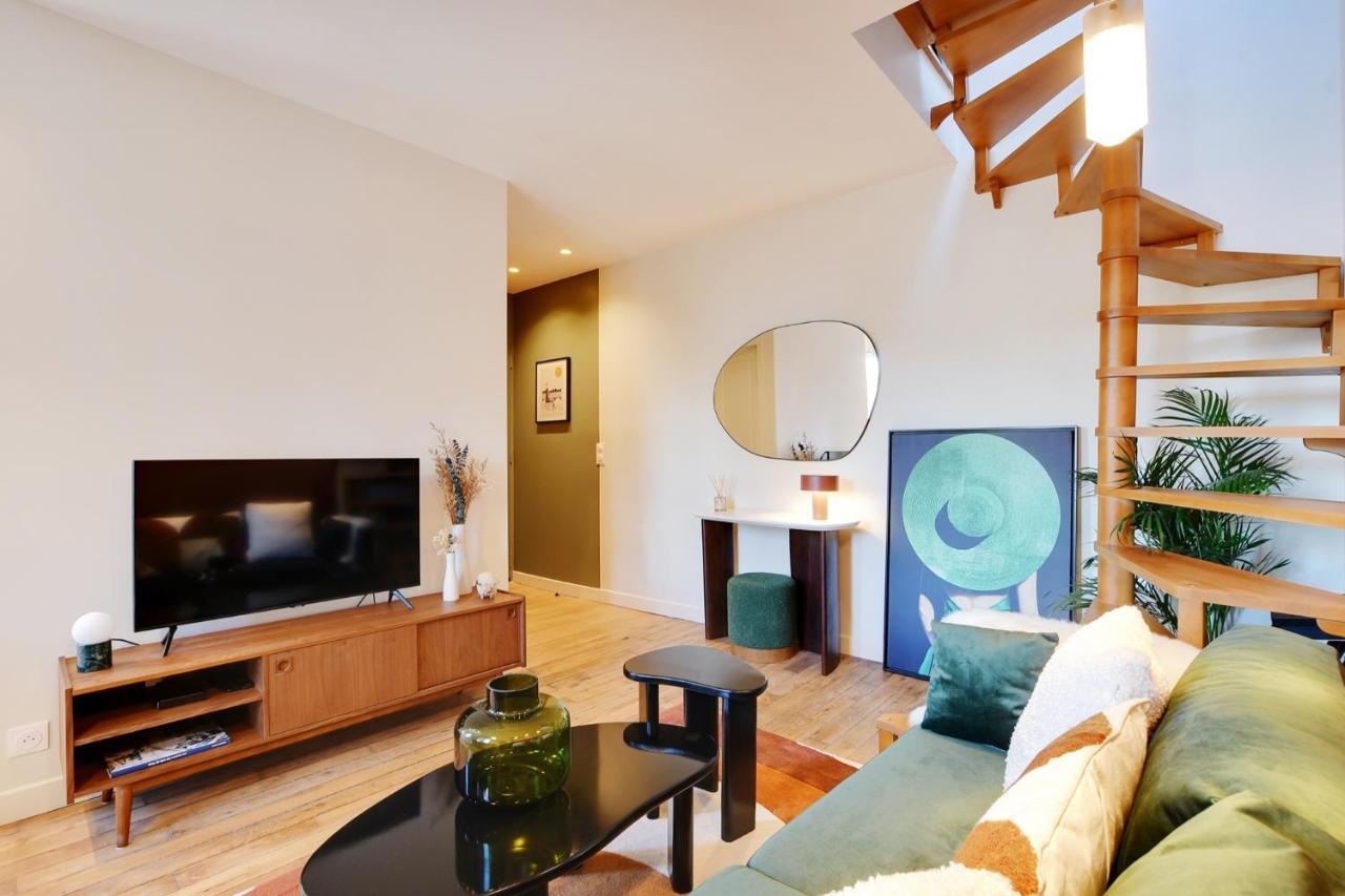 Luxury Duplex Apartment Boulogne-Billancourt Luaran gambar